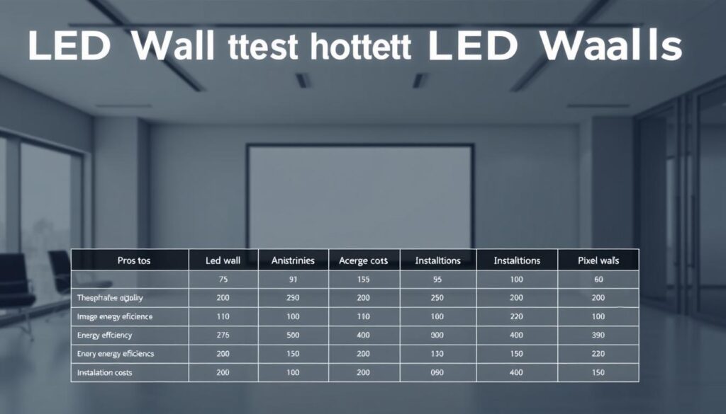 Kosten-Nutzen-Analyse LED-Wände